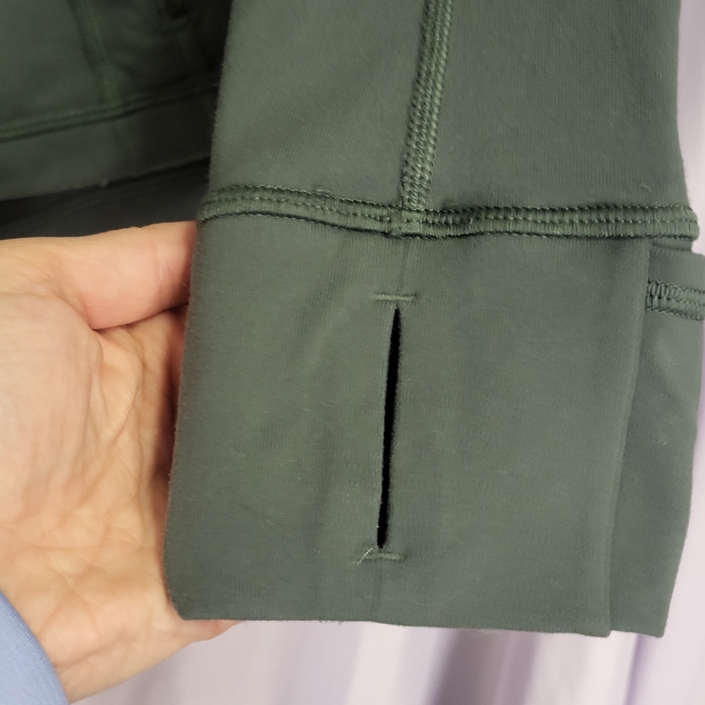 Lululemon Athletica Sage Green Zip-Up - Picture 9 of 9
